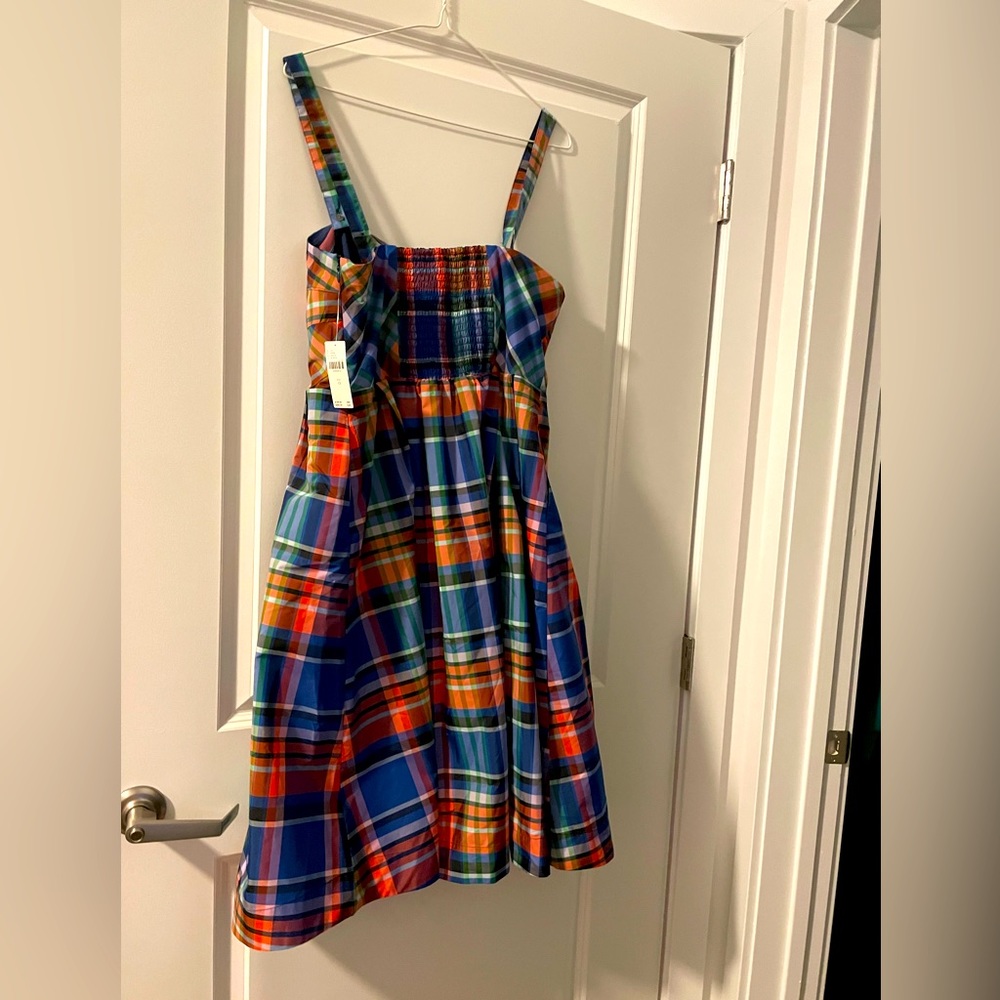 ANTHROPOLOGIE-BRAND NEW WITH TAGS -Maeve Plaid A Line Dress - Beautiful